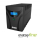 UPS (zasilacz awaryjny) Ever EASYLINE 1200 (1200VA/600W, 2xIEC, 2xFR, AVR, USB)